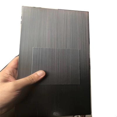 金属哑光黑钢仿铜板 可加工板材剪板折弯激光等工序